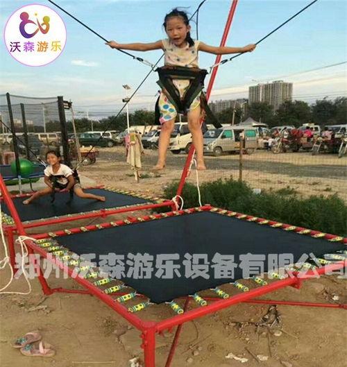 蹦极跳床视频成人,蹦极跳床，勇敢者的空中之旅